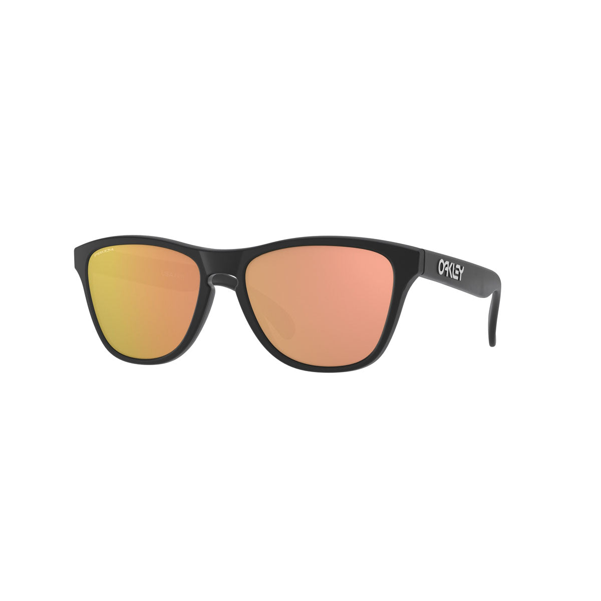 Oakley Youth Frogskins XS Sunglasses CLOSEOUT - Matte Black/PRIZM Rose Gold