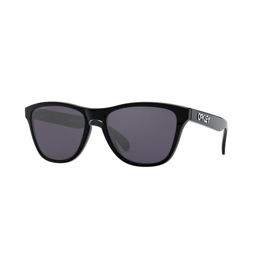 Oakley Youth Frogskins XS Sunglasses - Polished Black/PRIZM Grey