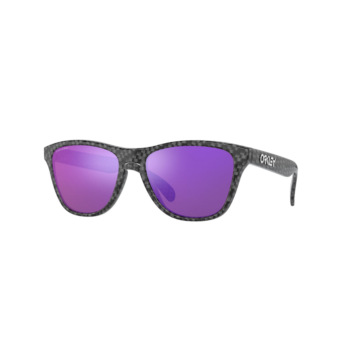 Oakley Youth Frogskins XS Sunglasses CLOSEOUT - Carbon Fiber/PRIZM Road