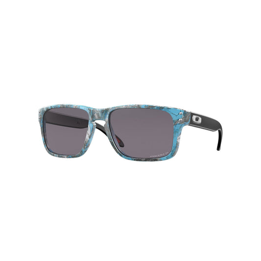 Oakley Youth Holbrook XS Polarized Sunglasses CLOSEOUT - Swirl/PRIZM Grey Polarized