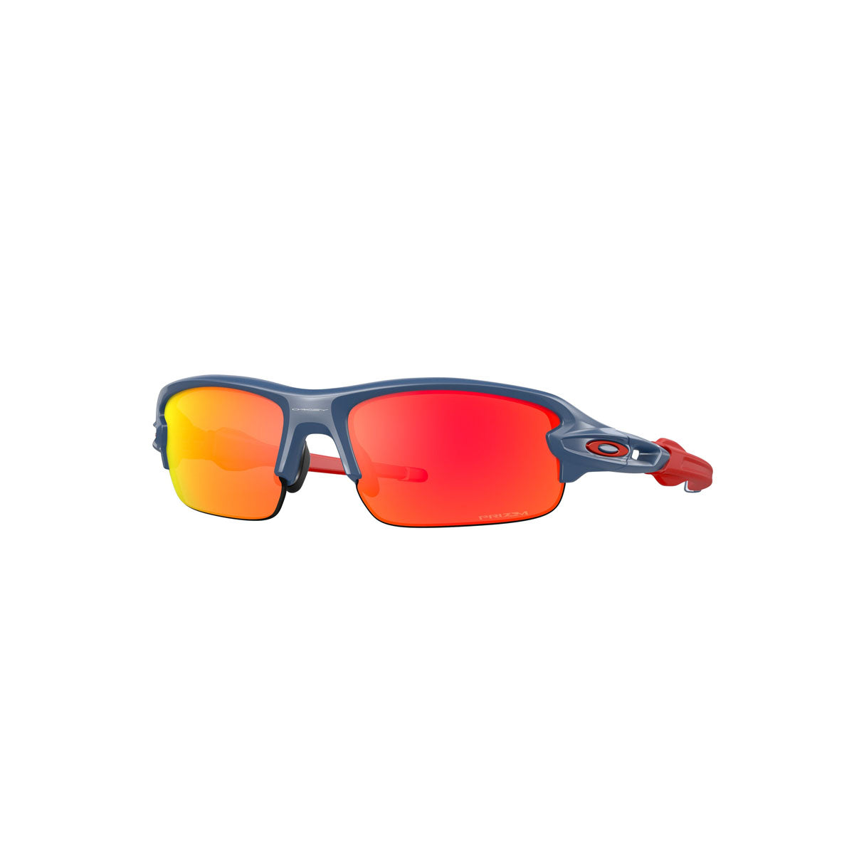 Oakley Youth Flak XXS Sunglasses CLOSEOUT - Poseidon/PRIZM Ruby