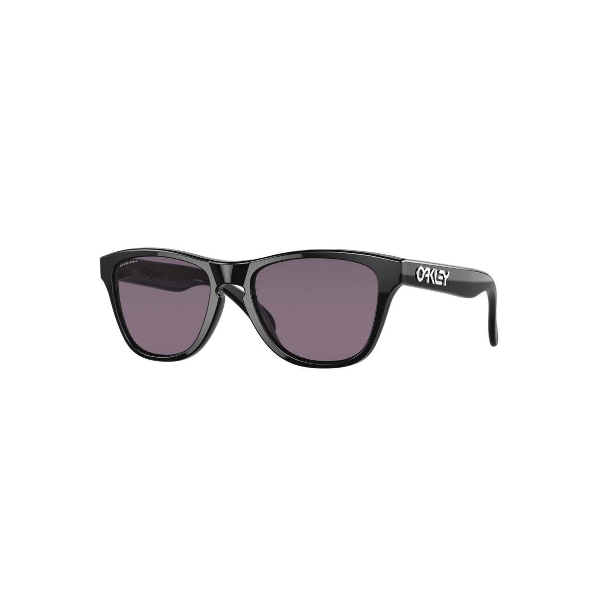 Oakley Youth Frogskins XXS Sunglasses CLOSEOUT - Polished Black/PRIZM Grey