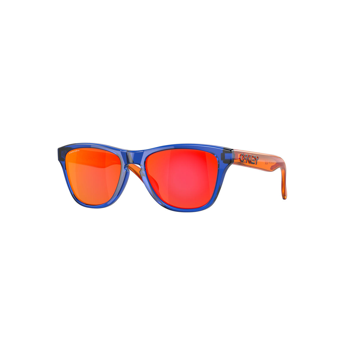 Oakley Youth Frogskins XXS Sunglasses - Crystal Blue/PRIZM Ruby