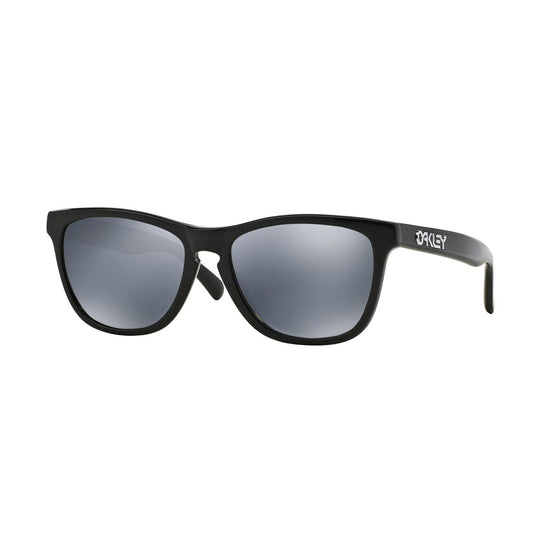 Oakley Frogskins LX Polarized Sunglasses CLOSEOUT - Polished Black/Black Iridium Polarized