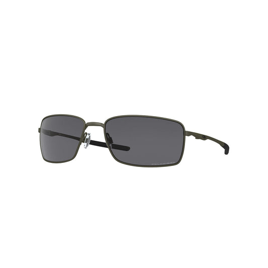 Oakley Square Wire Polarized Sunglasses - Carbon/Grey Polarized