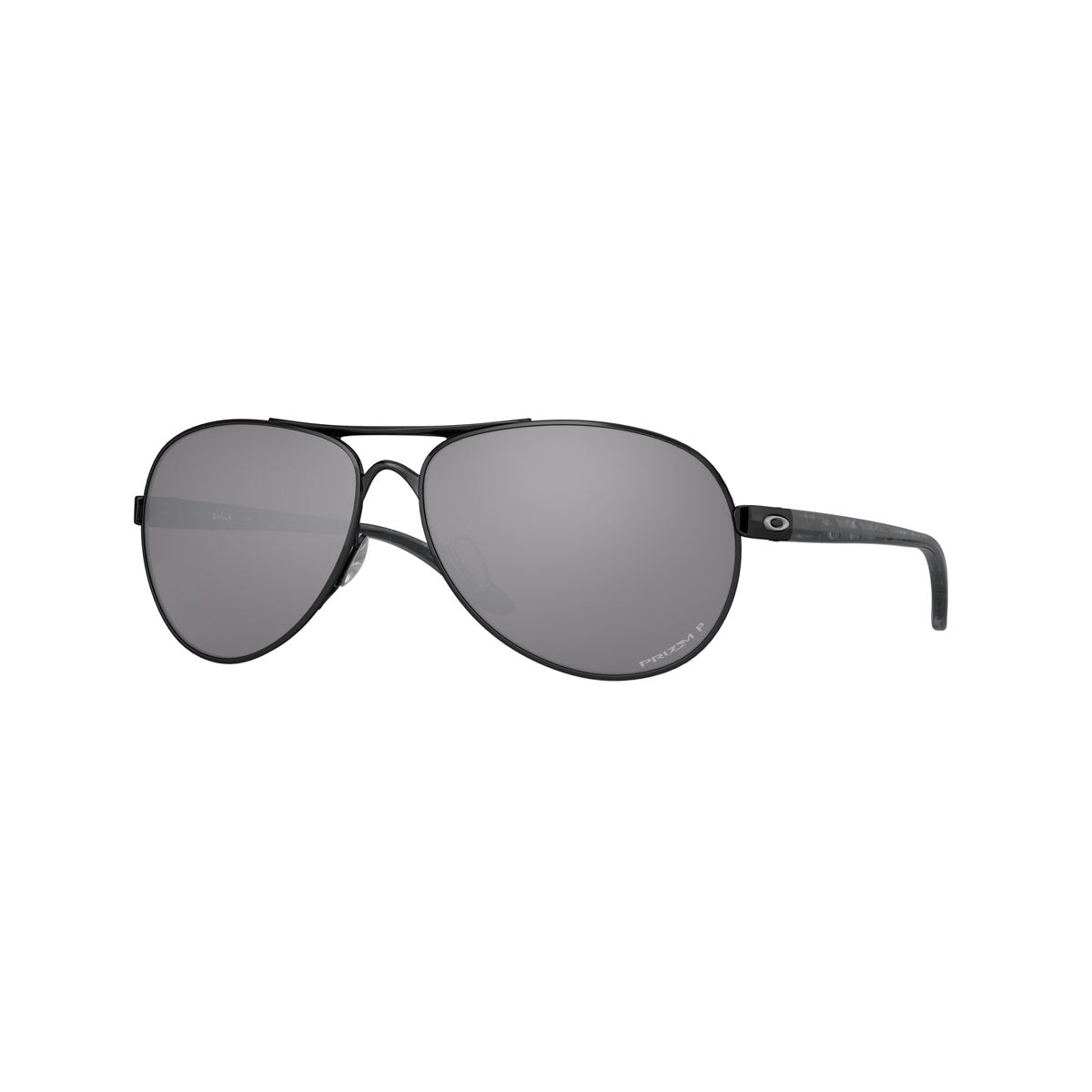 Oakley Womens Feedback Polarized Sunglasses - Polished Black/PRIZM Black Polarized