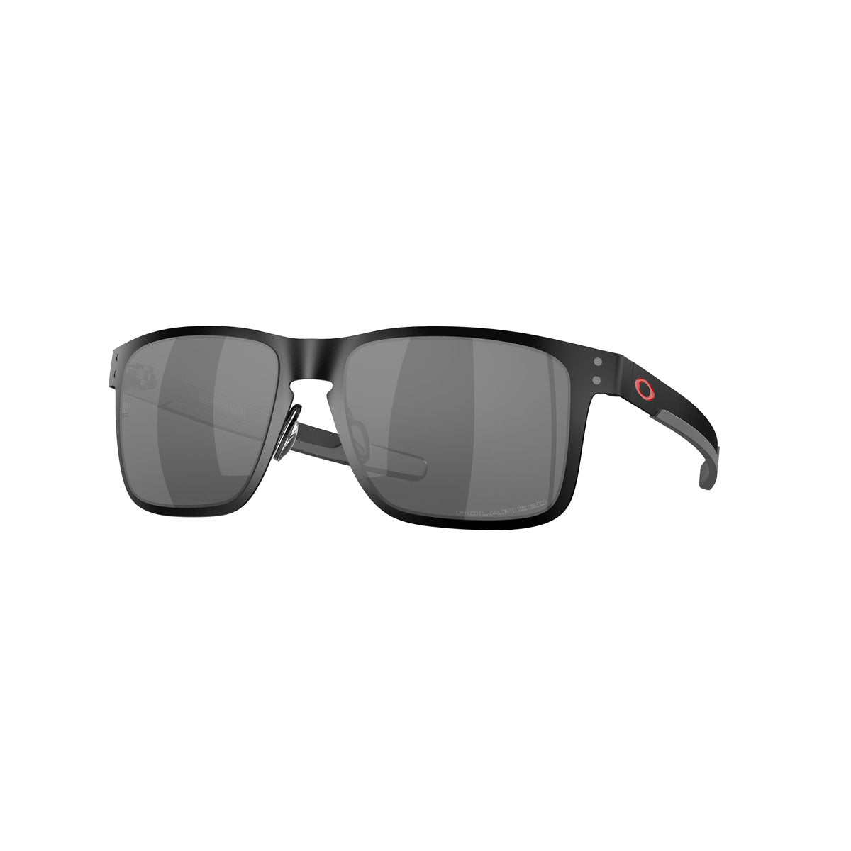 Oakley Holbrook Metal Sunglasses - Matte Black/Prizm Black