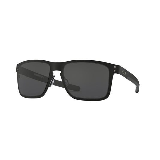 Oakley Holbrook Metal Sunglasses CLOSEOUT - Matte Black/Grey