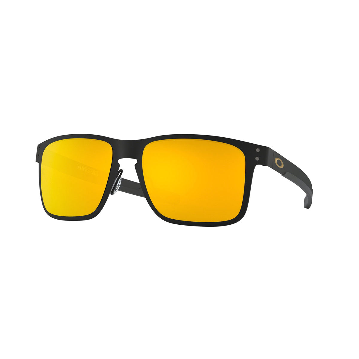 Oakley Holbrook Metal Sunglasses CLOSEOUT - Matte Black/24K Iridium