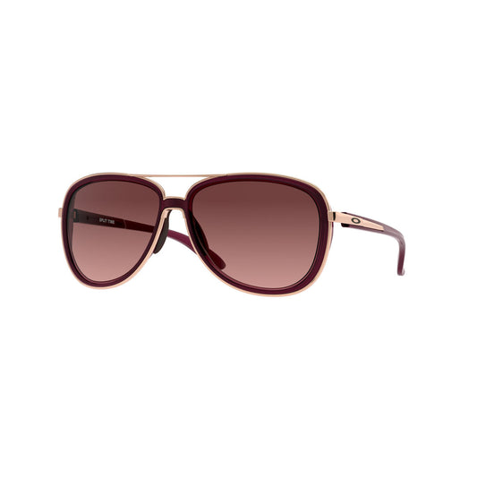 Oakley Womens Split Time Sunglasses - Crystal Raspberry/Rose Gold/G40 Black Gradient