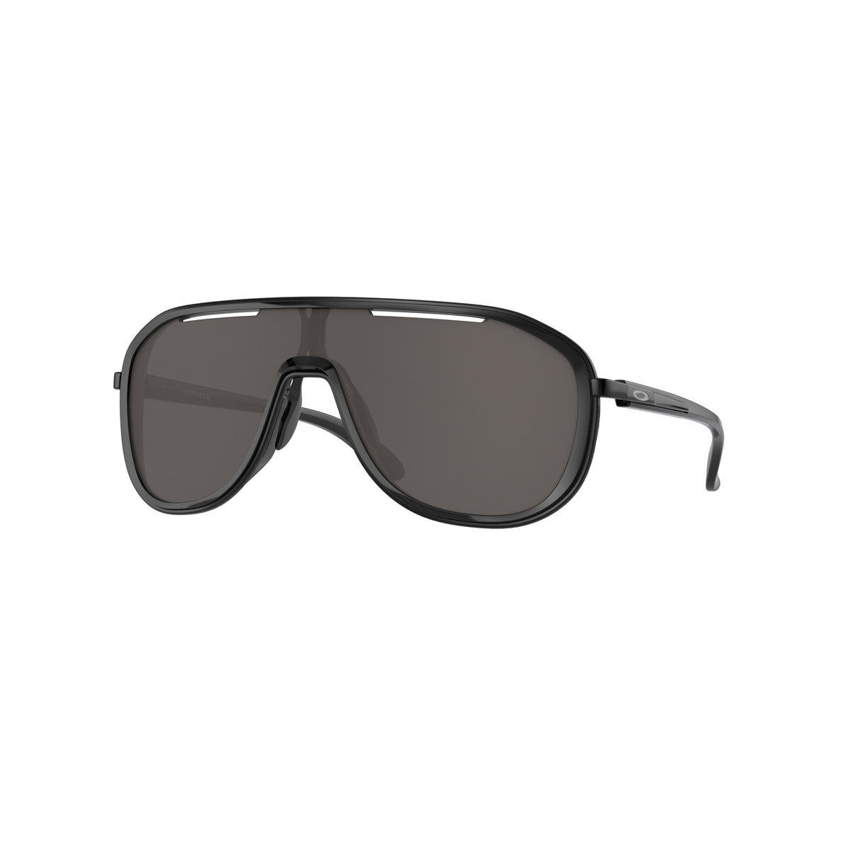 Oakley Outpace Sunglasses CLOSEOUT - Black Ink/Warm Grey