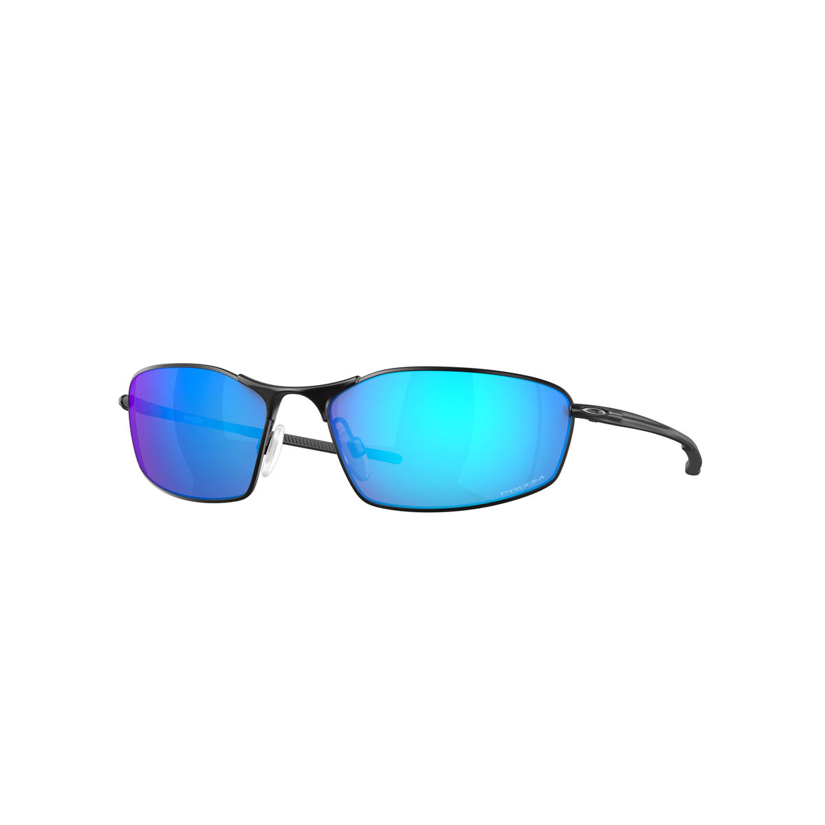 Oakley Whisker Sunglasses CLOSEOUT - Satin Black/Prizm Sapphire