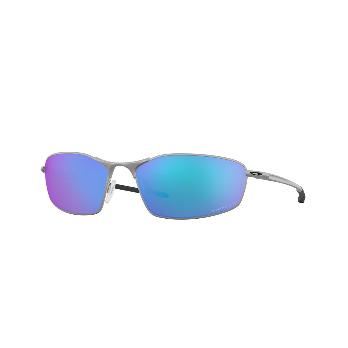 Oakley Whisker Polarized Sunglasses - Satin Chrome/PRIZM Sapphire Polarized