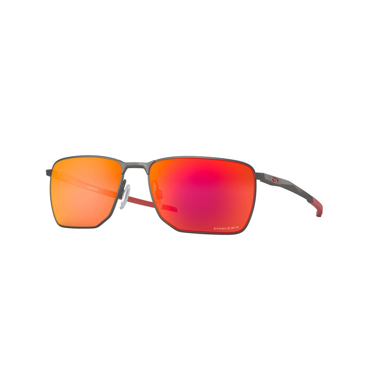 Oakley Ejector Sunglasses - Matte Gunmetal/PRIZM Ruby