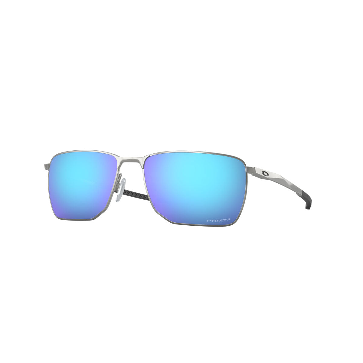 Oakley Ejector Sunglasses - Satin Chrome/PRIZM Sapphire