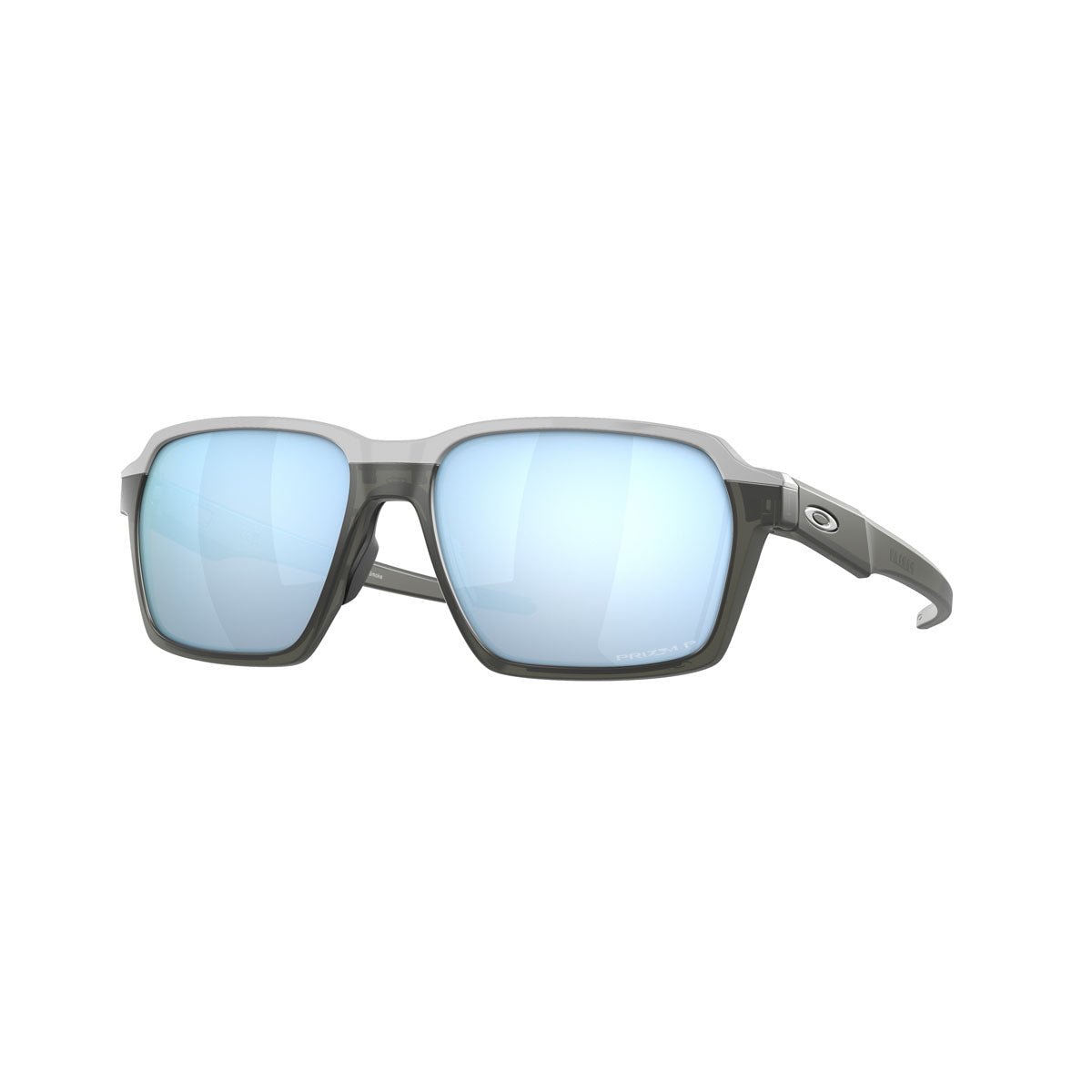 Oakley Parlay Polarized Sunglasses CLOSEOUT - Matte Grey Smoke/Prizm Deep Water Polarized