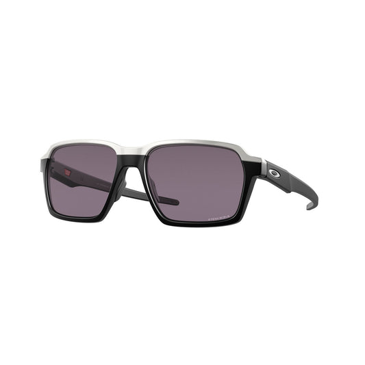 Oakley Parlay Sunglasses CLOSEOUT - Matte Black/PRIZM Grey