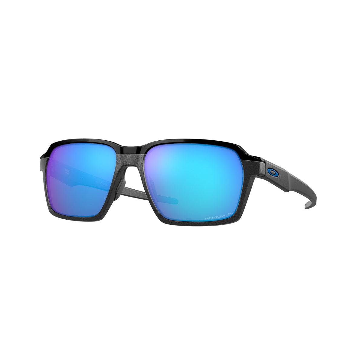 Oakley Parlay Polarized Sunglasses - Steel/PRIZM Sapphire Polarized