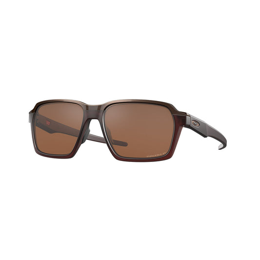 Oakley Parlay Polarized Sunglasses CLOSEOUT - Matte Rootbeer/PRIZM Tungsten Polarized