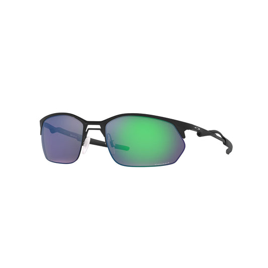 Oakley Wire Tap 2.0 Sunglasses CLOSEOUT - Satin Light Steel/PRIZM Jade