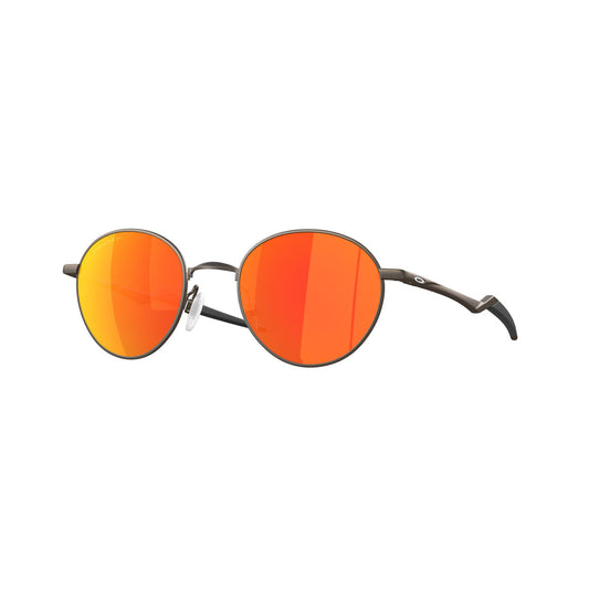 Oakley Terrigal Polarized Sunglasses - Satin Pewter/PRIZM Ruby Polarized