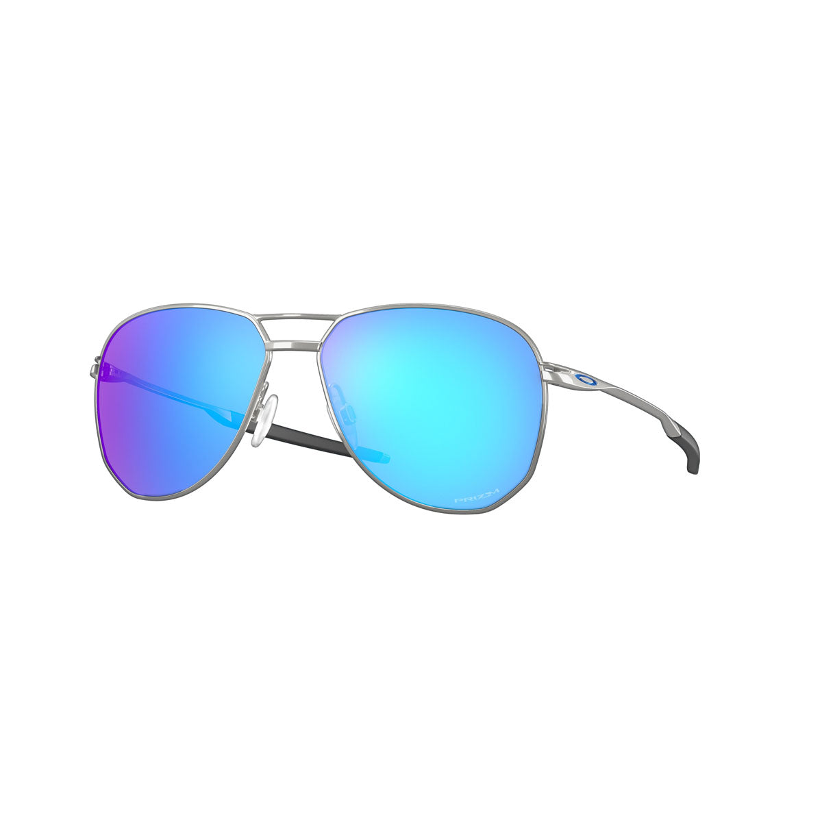 Oakley Contrail Sunglasses - Satin Chrome/PRIZM Sapphire