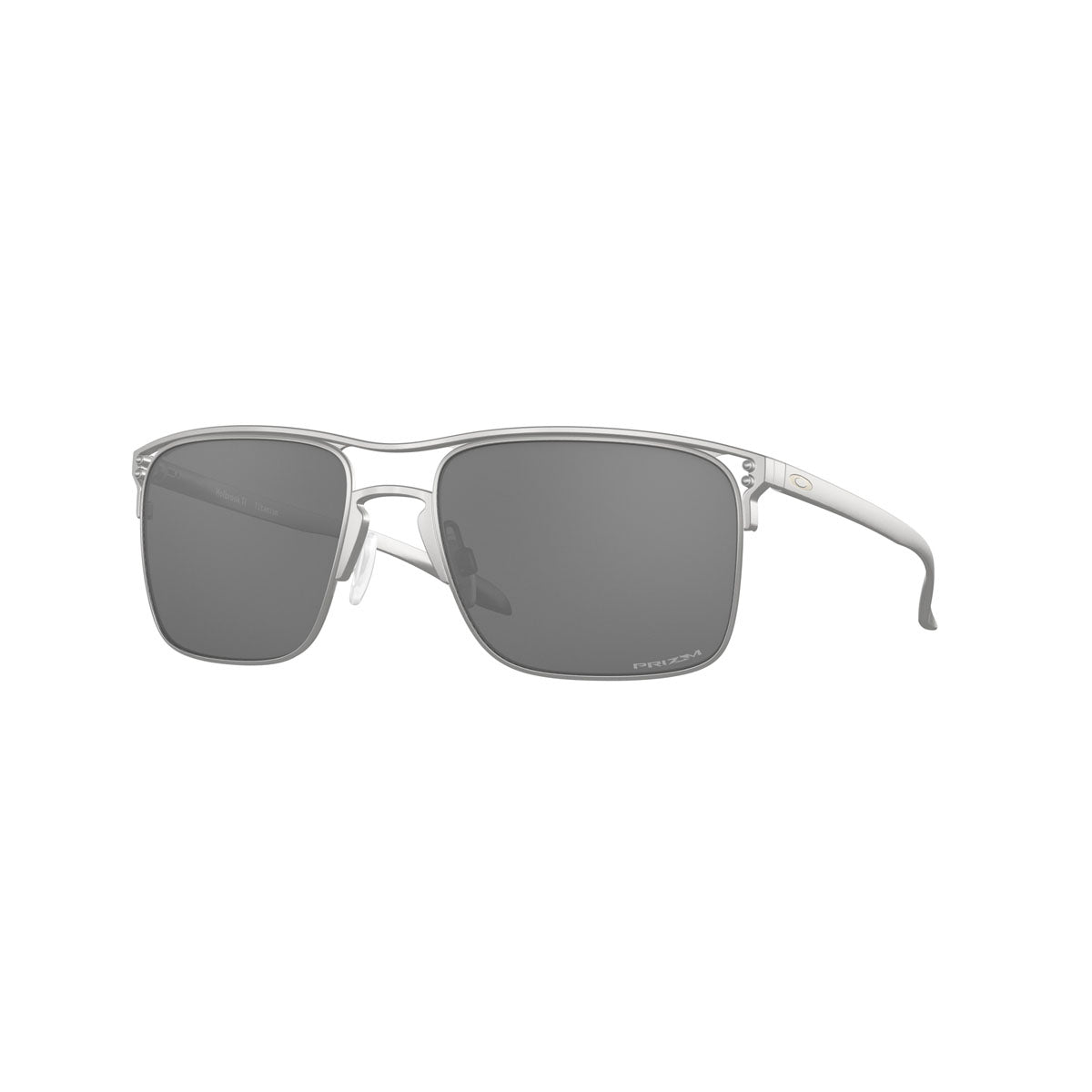 Oakley Holbrook TI Sunglasses - Satin Chrome/PRIZM Black