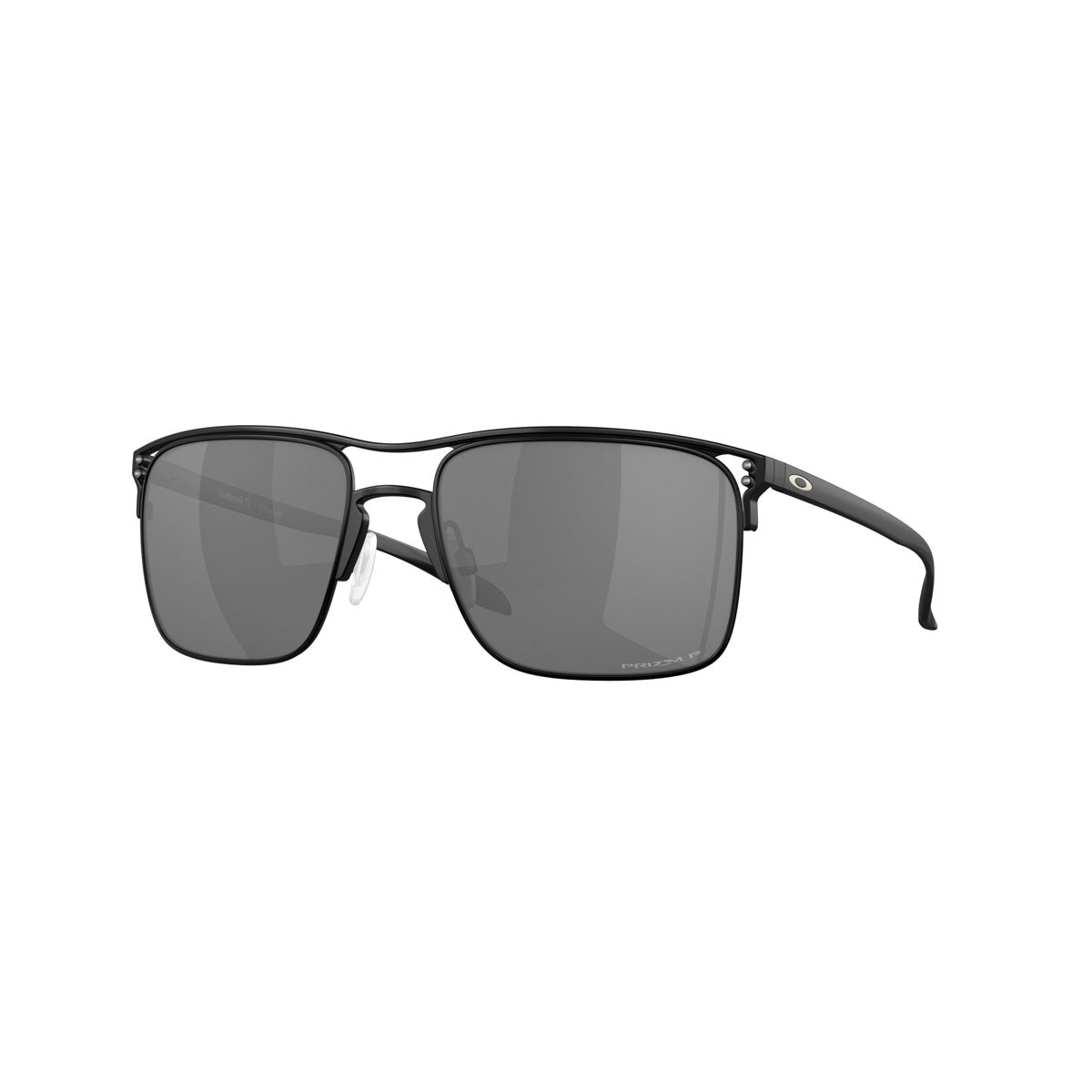 Oakley Holbrook TI Polarized Sunglasses - Satin Black/PRIZM Black Polarized