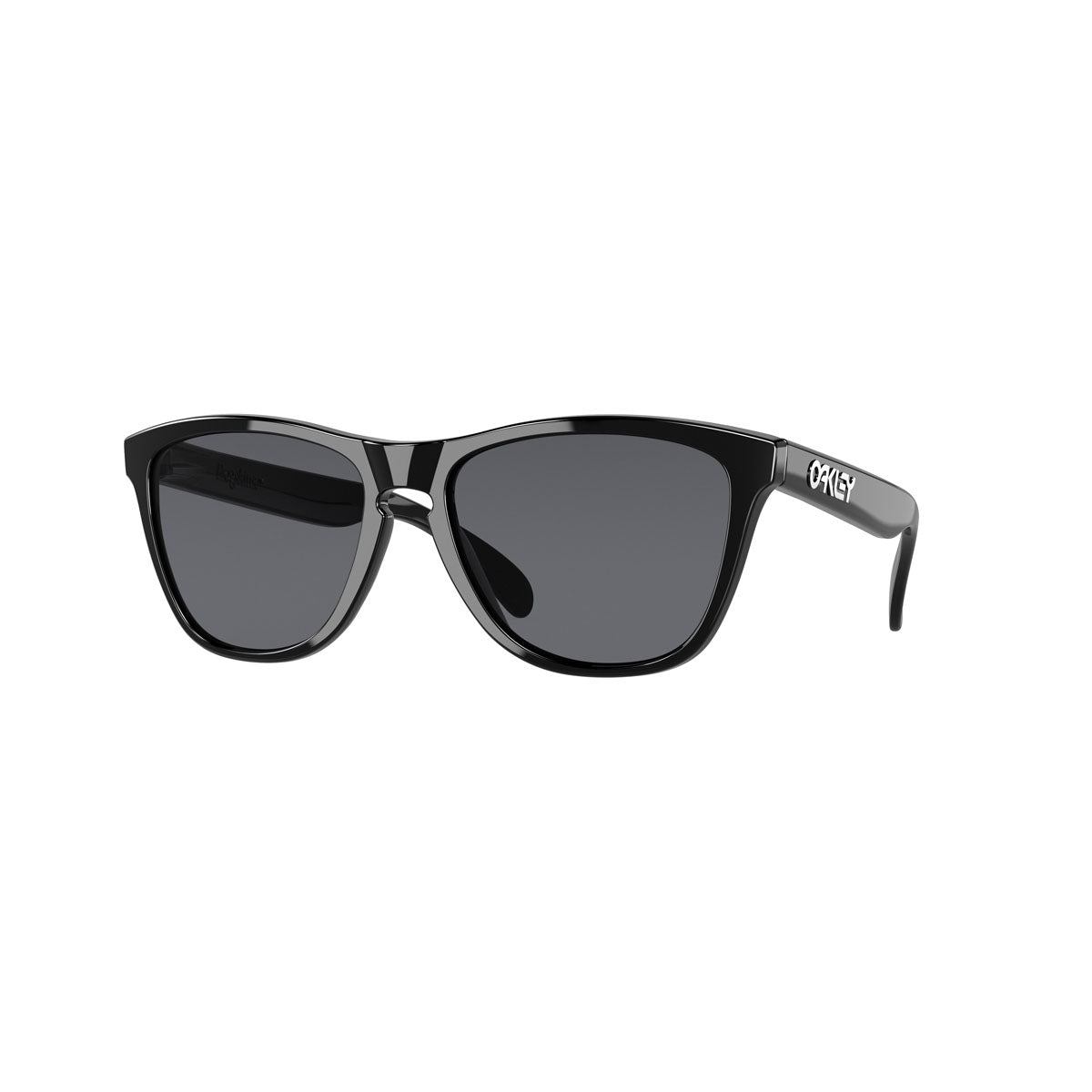 Oakley Frogskins Sunglasses - Polished Black/Grey