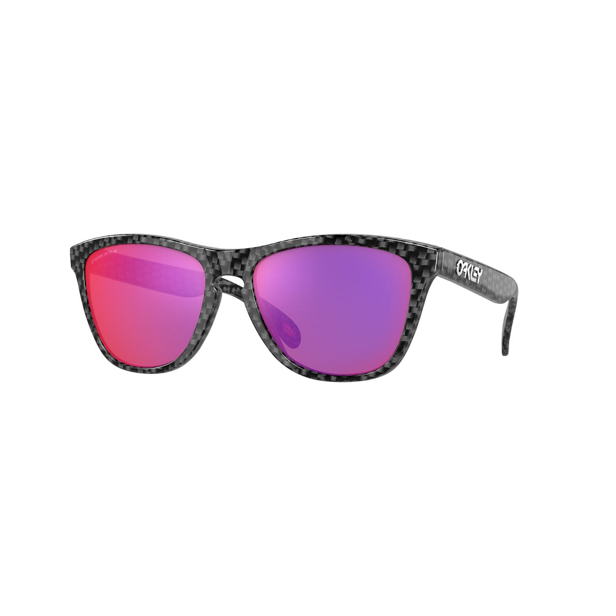 Oakley Frogskins Sunglasses CLOSEOUT - Carbon Fiber/PRIZM Road