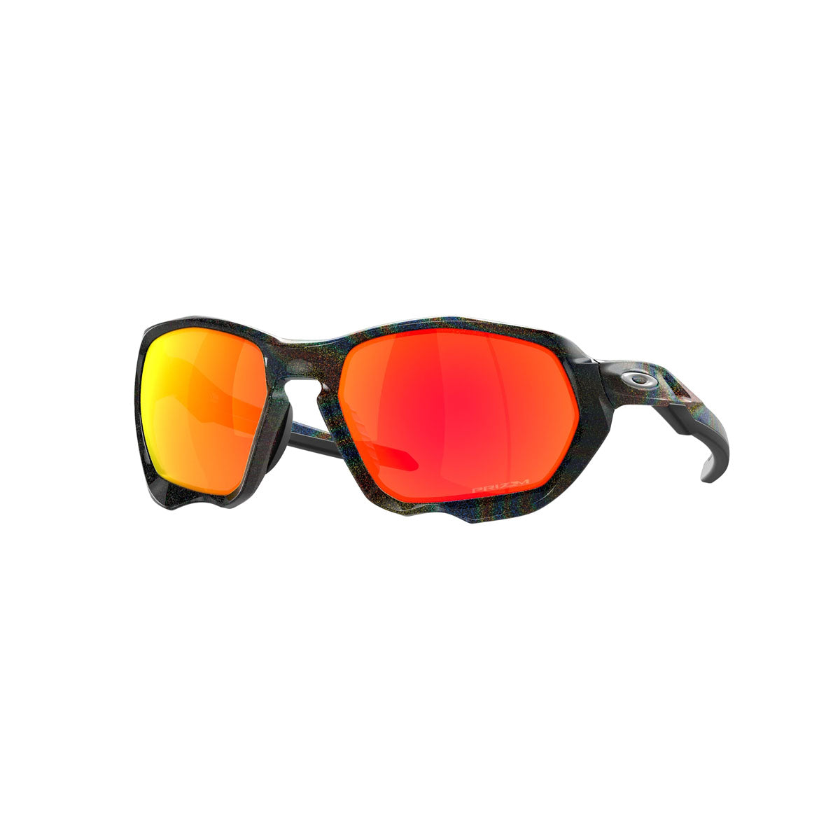 Oakley Plazma Sunglasses CLOSEOUT - Dark Galaxy/Prizm Ruby