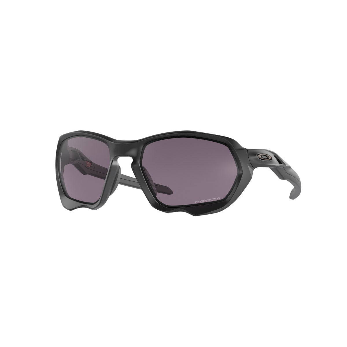 Oakley Plazma Sunglasses CLOSEOUT - Matte Black/PRIZM Grey