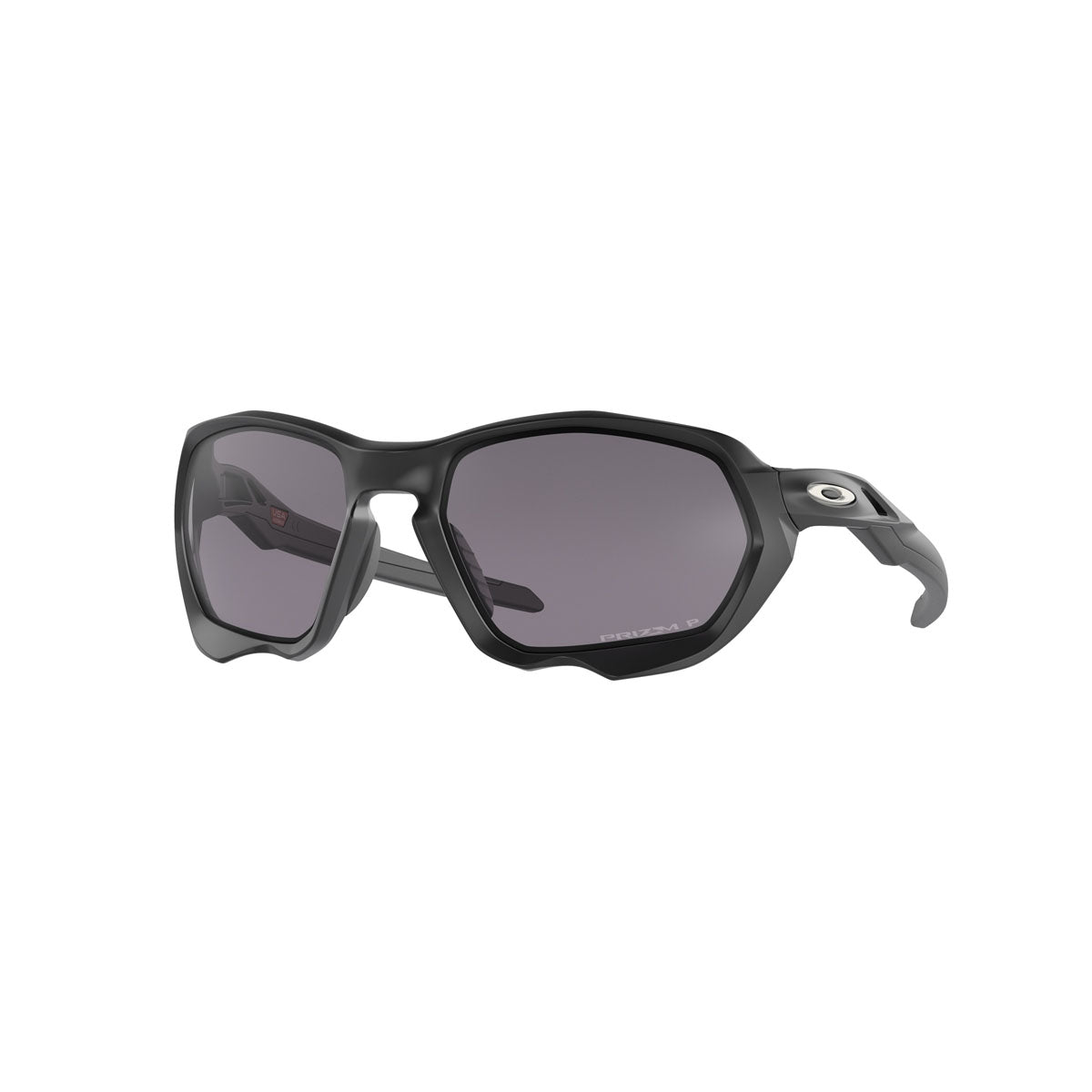 Oakley Plazma Polarized Sunglasses CLOSEOUT - Matte Black/PRIZM Grey Polarized