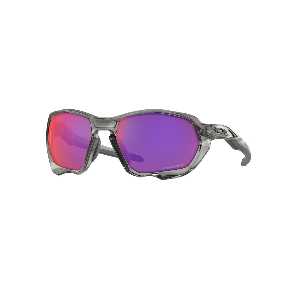 Oakley Plazma Sunglasses CLOSEOUT - Grey Ink/PRIZM Road