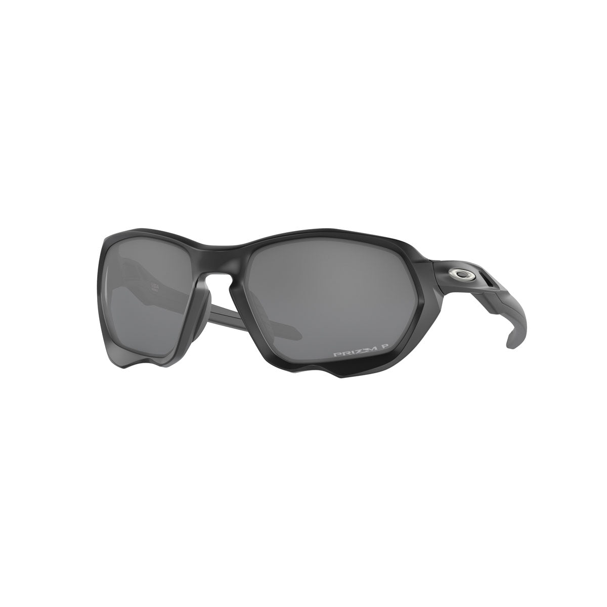 Oakley Plazma Polarized Sunglasses CLOSEOUT - Matte Black/PRIZM Black Polarized