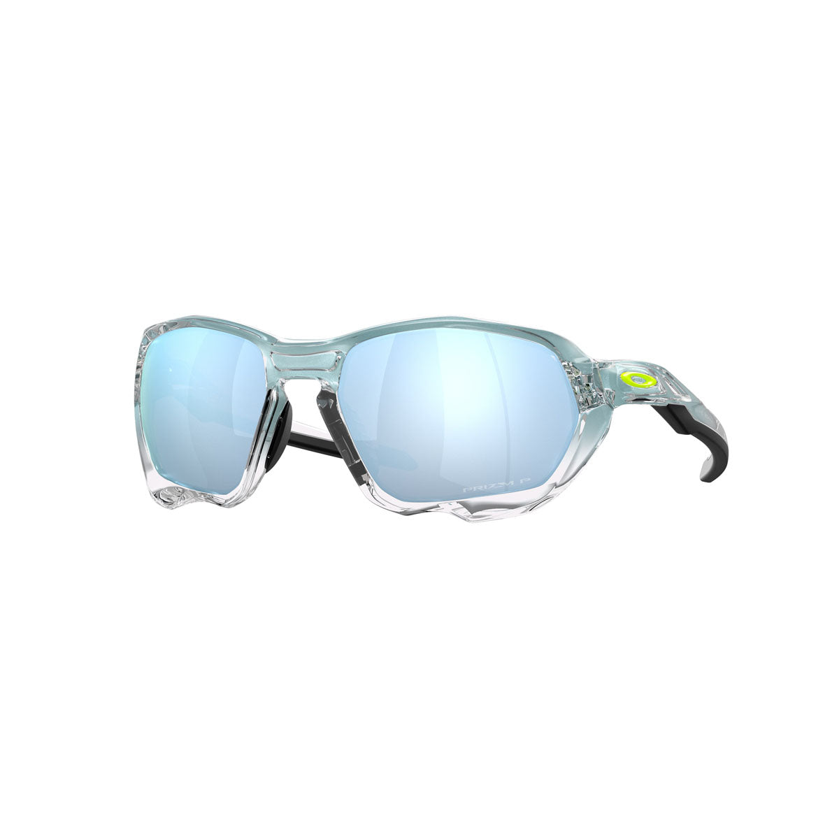 Oakley Plazma Polarized Sunglasses CLOSEOUT - Blue Ice/PRIZM Deep Water