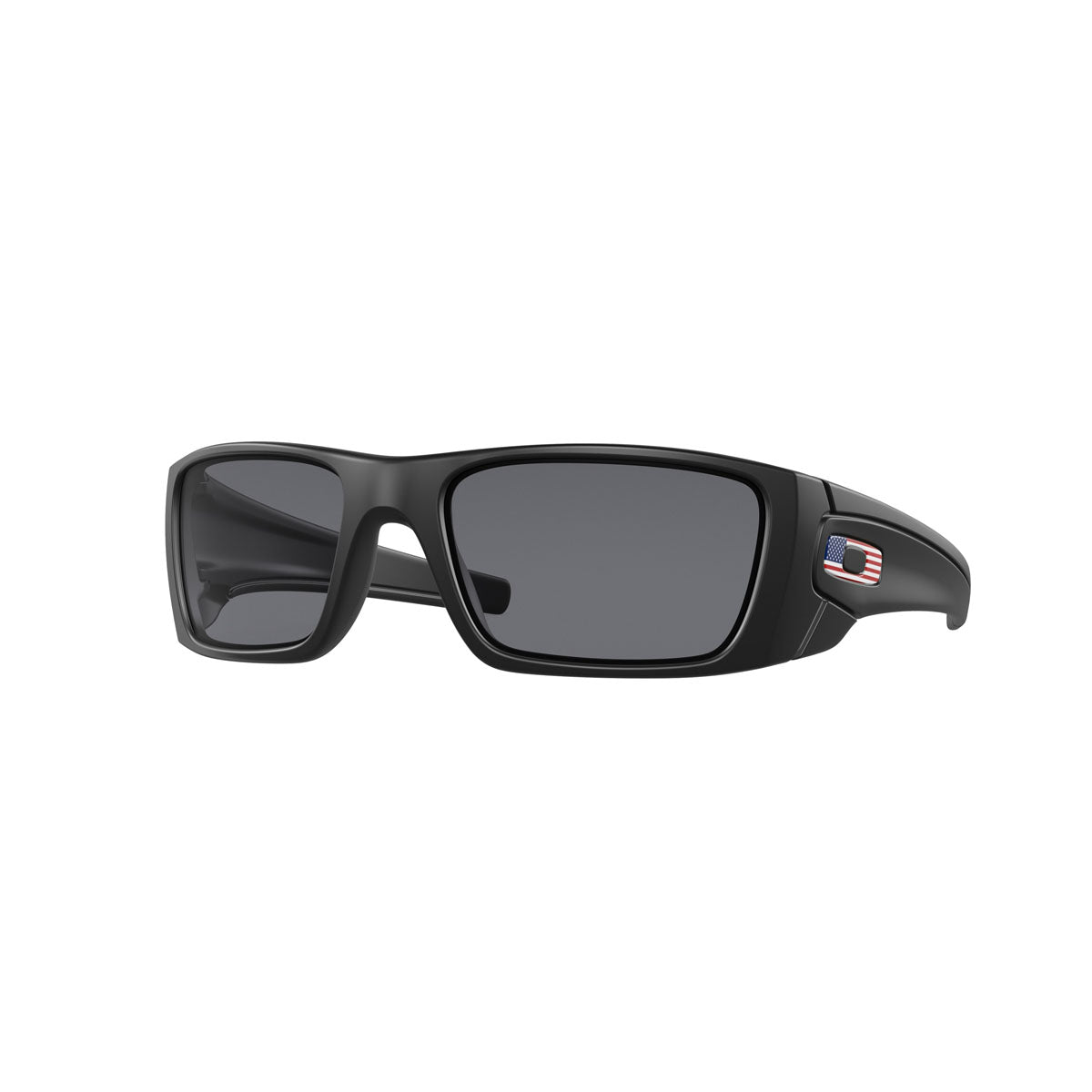 Oakley Fuel Cell Sunglasses - Matte Black US Flag Icon/Grey