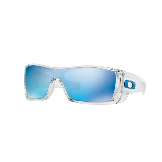 Oakley Batwolf Sunglasses CLOSEOUT - Polished Clear/Ice Iridium