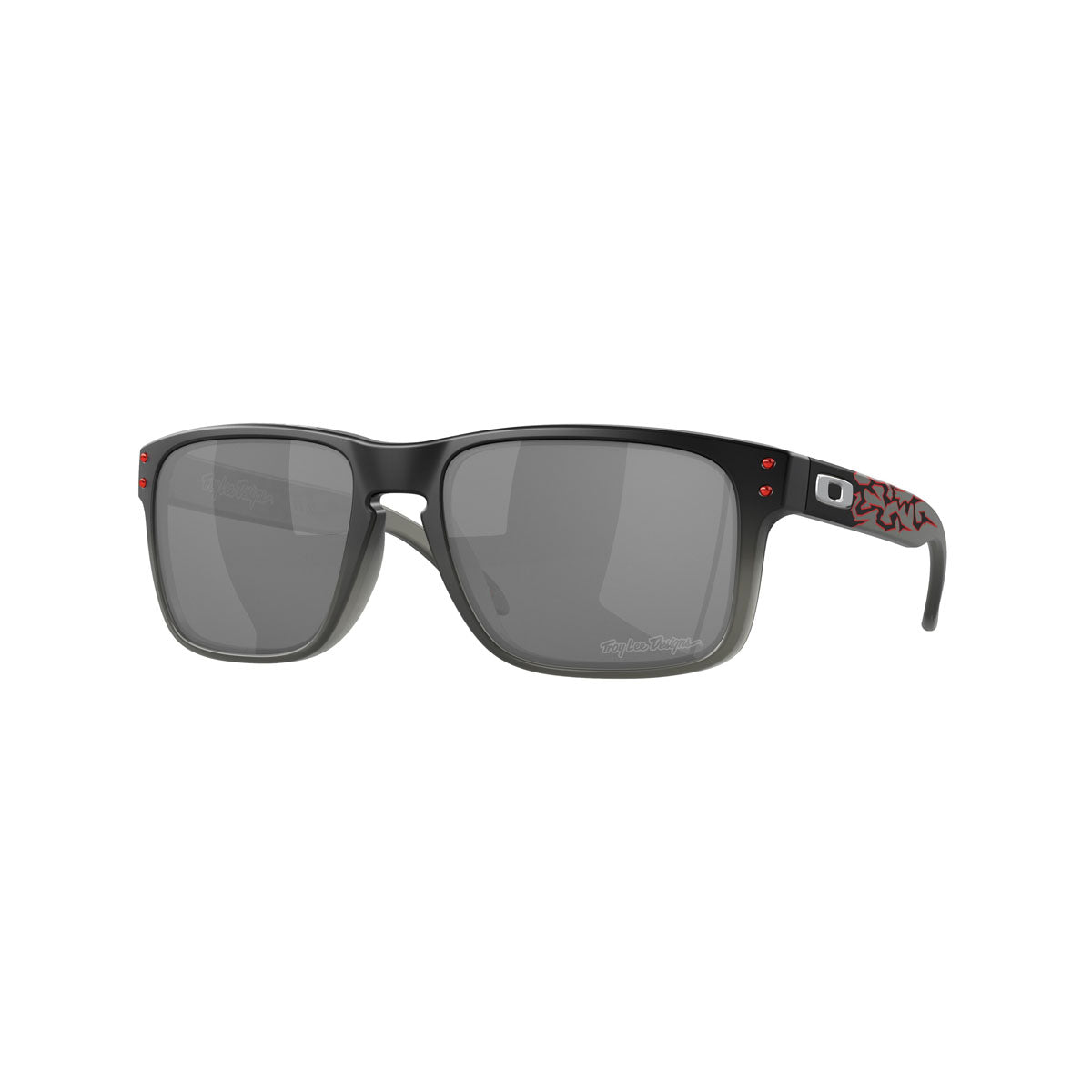Oakley Holbrook Sunglasses - Troy Lee Designs Black Fade/Prizm Black
