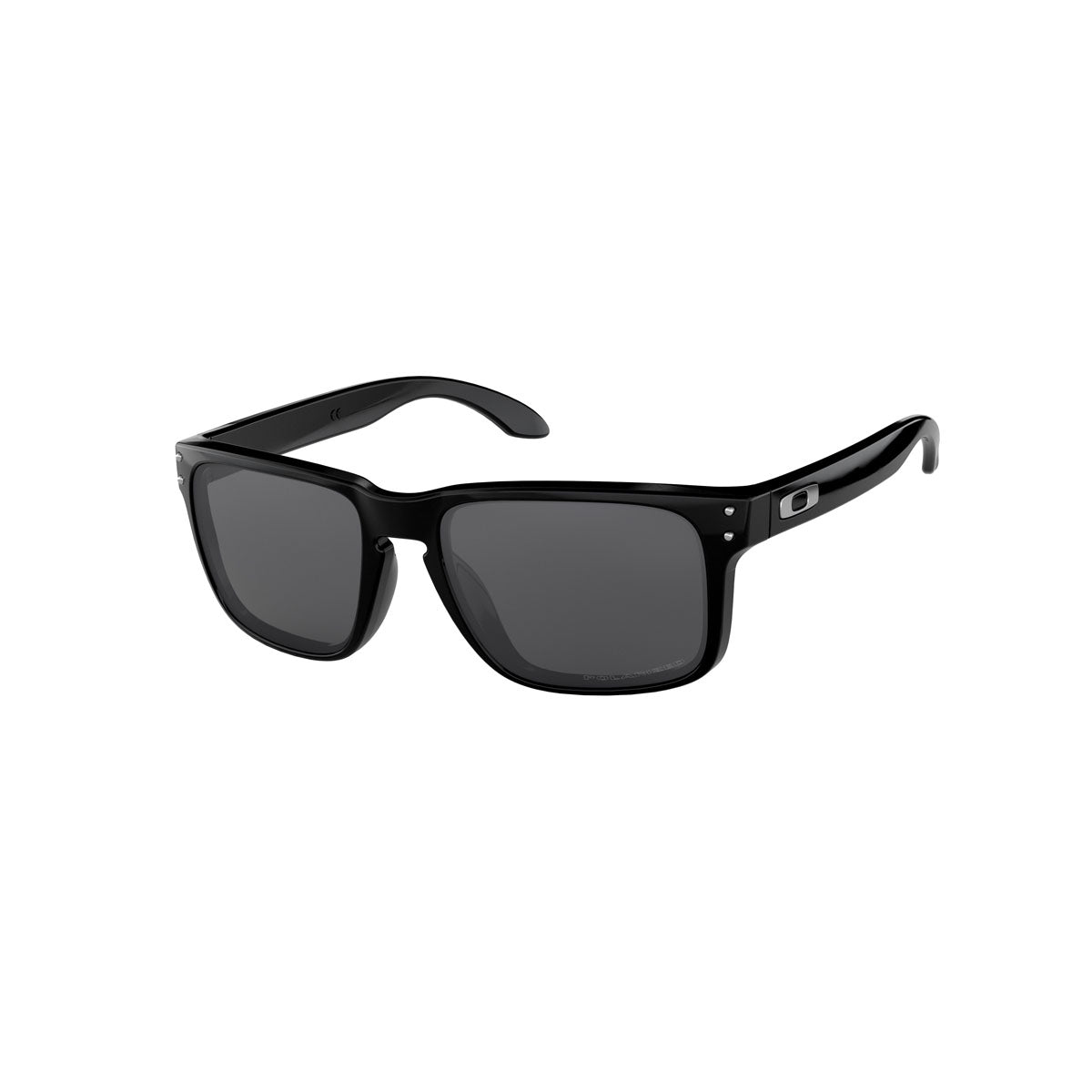 Oakley Holbrook Polarized Sunglasses CLOSEOUT - Polished Black/Grey Polarized