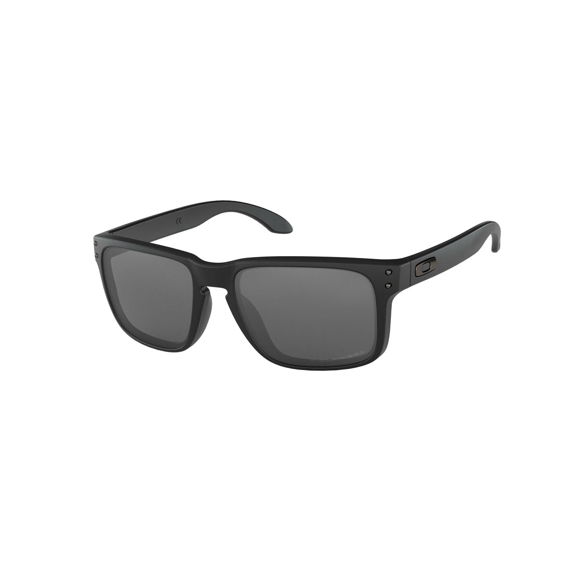 Oakley Holbrook Polarized Sunglasses CLOSEOUT - Matte Black/Black Irdium Polarized