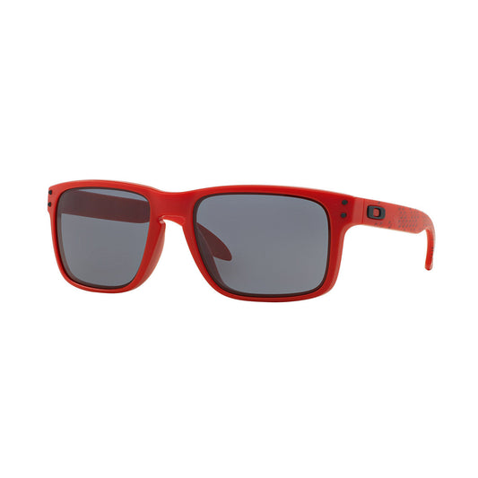 Oakley Holbrook Sunglasses CLOSEOUT - Matte Red/Grey