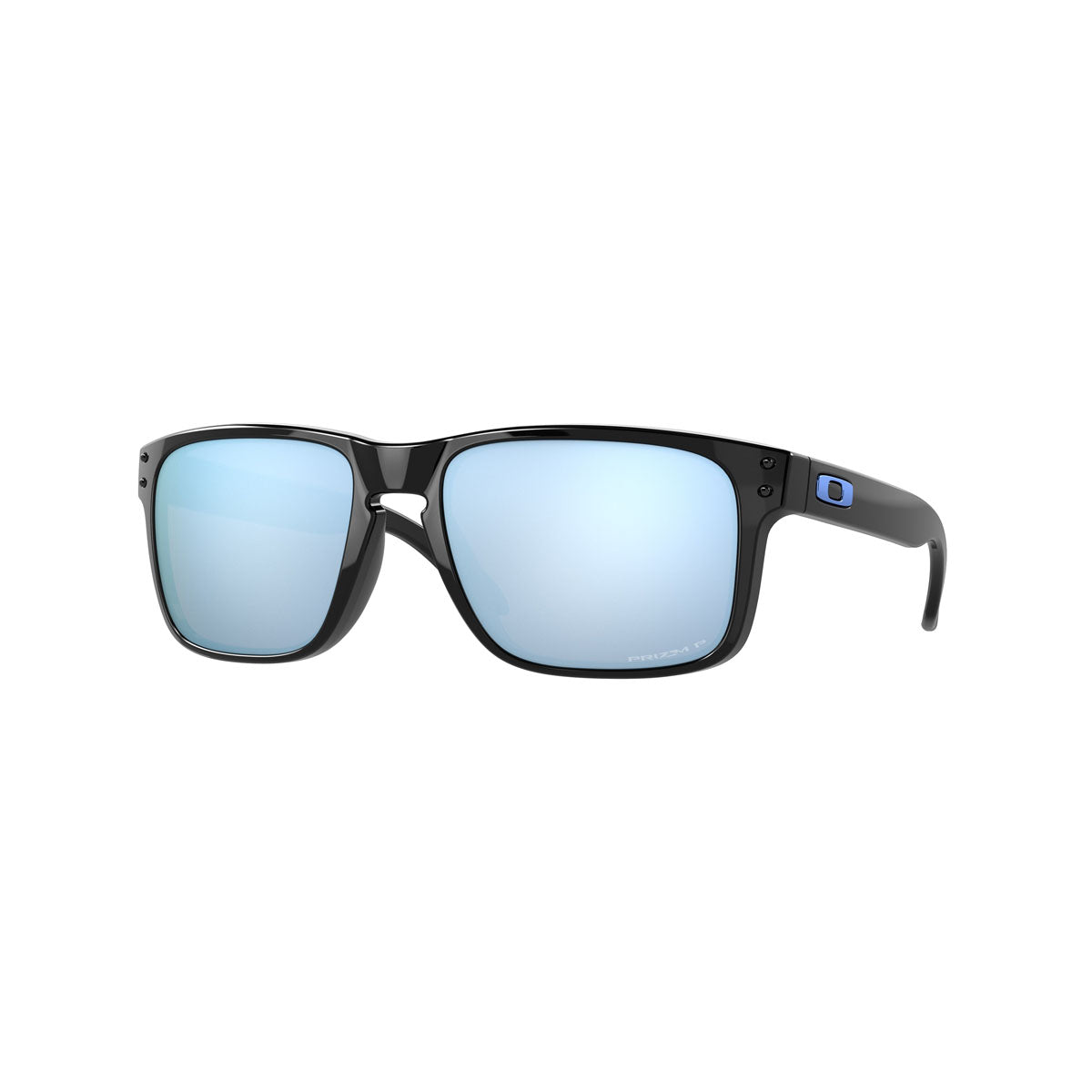 Oakley Holbrook Polarized Sunglasses - Polished Black/PRIZM Deep Water Polarized