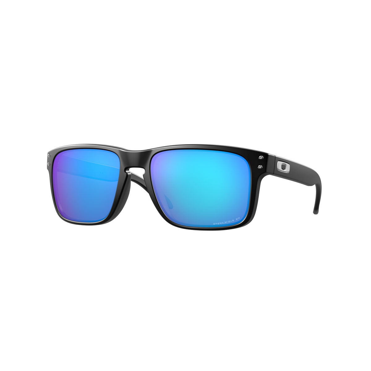 Oakley Holbrook Polarized Sunglasses - Matte Black/PRIZM Sapphire Polarized