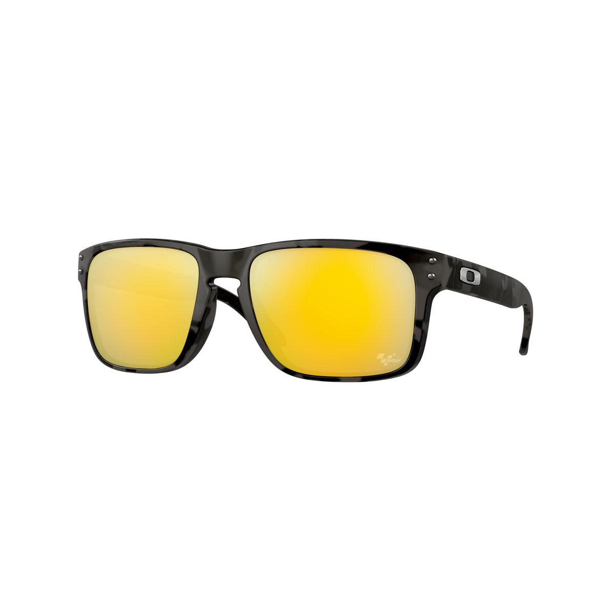 Oakley Holbrook Polarized Sunglasses CLOSEOUT - MotoGP Matte Black Tortoise/PRIZM 24k Polarized