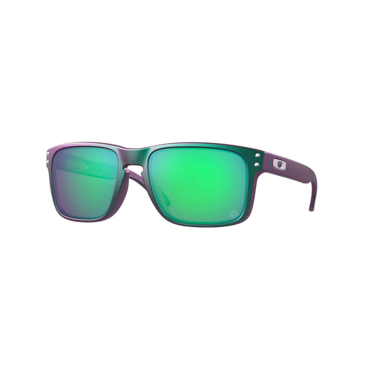 Oakley Holbrook Sunglasses CLOSEOUT - Troy Lee Designs Green Purple Shift/PRIZM Jade