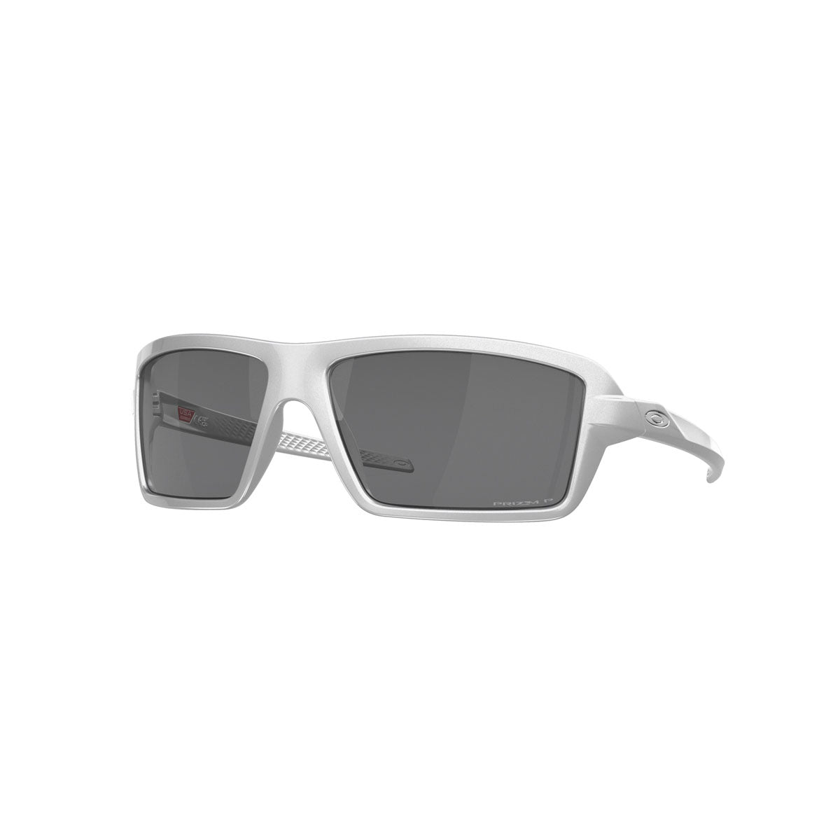 Oakley Cables Polarized Sunglasses CLOSEOUT - X-Silver/Prizm Black Polarized