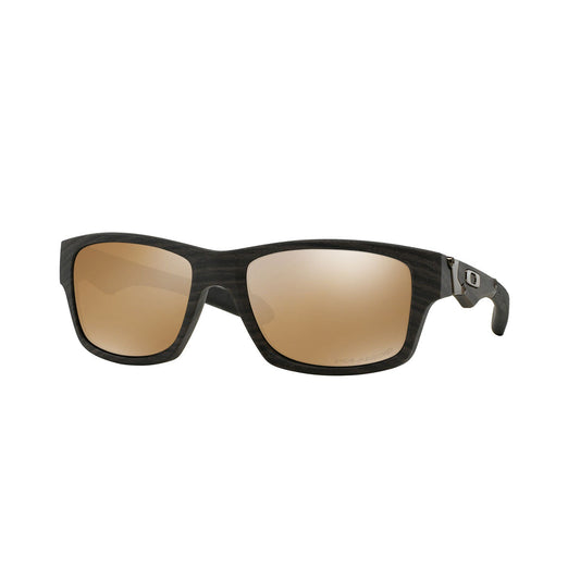 Oakley Jupiter Squared Polarized Sunglasses CLOSEOUT - Woodgrain/Tungsten Iridium Polarized