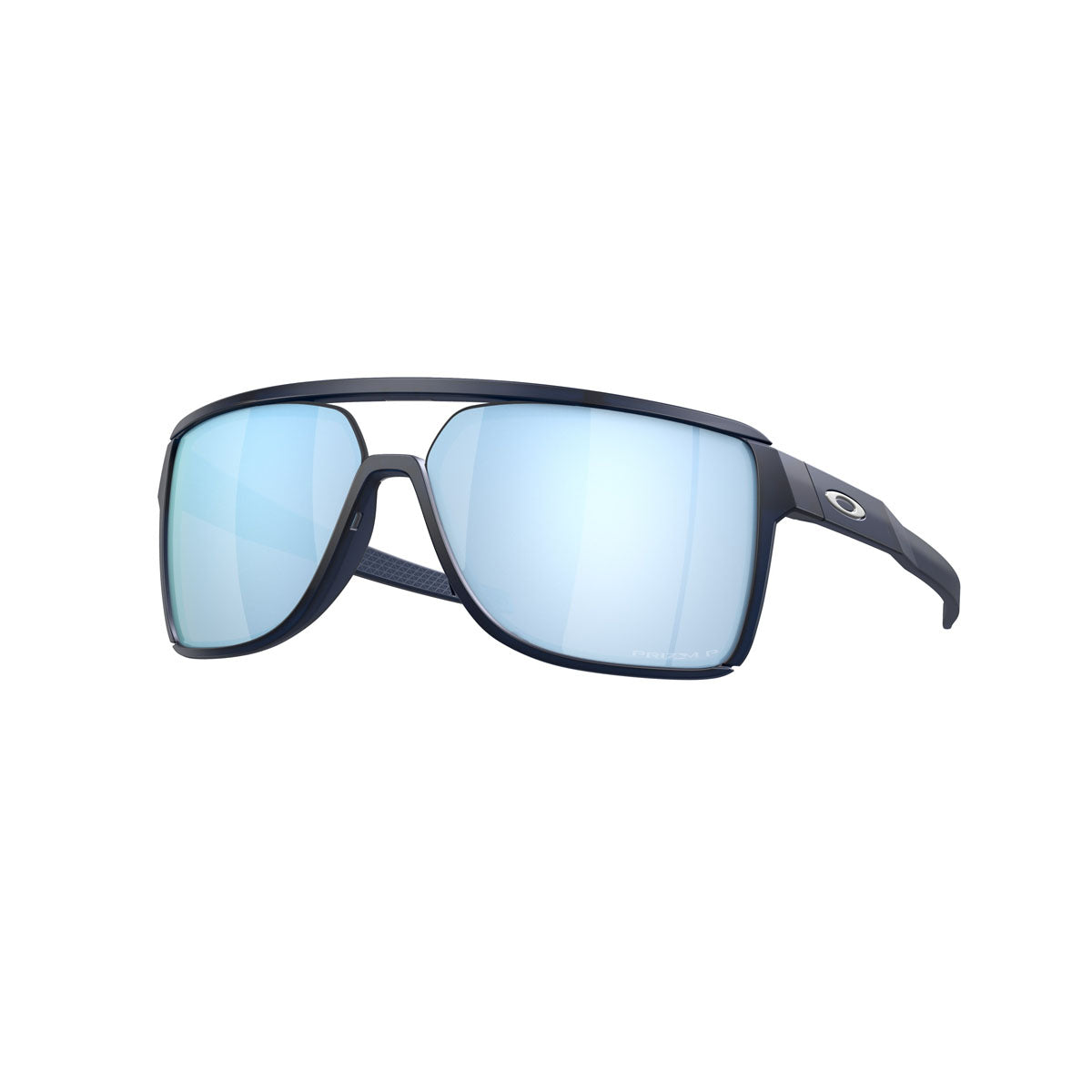 Oakley Castel Polarized Sunglasses - Matte Translucent Blue/Prizm Deep Water Polarized