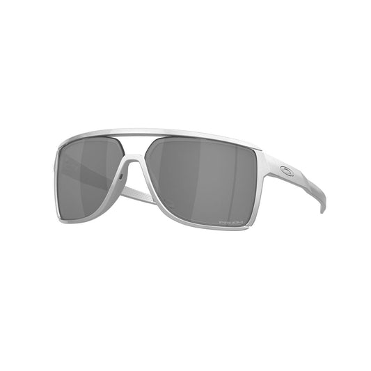 Oakley Castel Sunglasses CLOSEOUT - X-Silver/Prizm Black